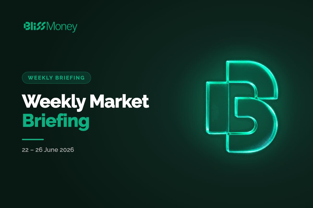 BlissMoney Weekly Market Briefing: 22–26 June 2026
