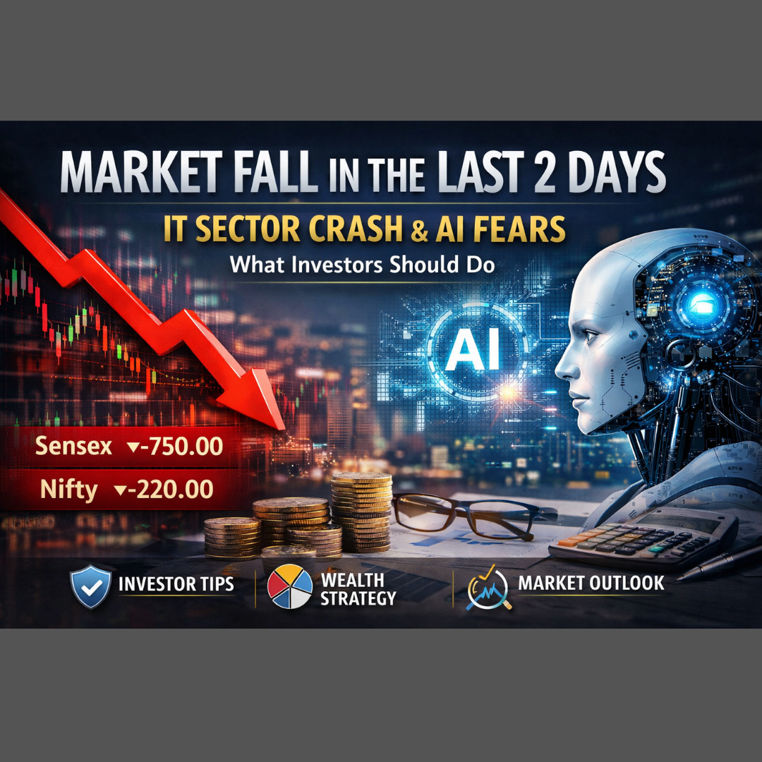 Why the Market Fell in the Last 2 Days: IT Sector Crash, AI Fears & What Investors Should Do