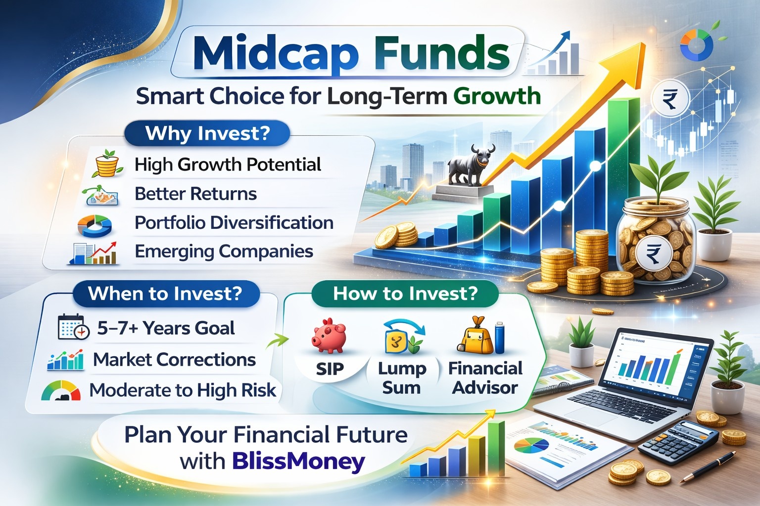 Midcap Funds: A Smart Investment Option for Long-Term Growth
